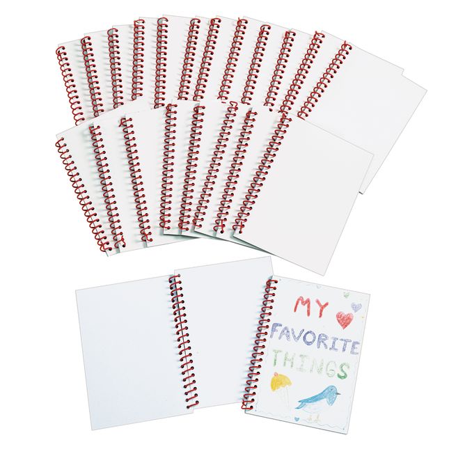 Colorations® Kid-Size Notebooks- Set of 24