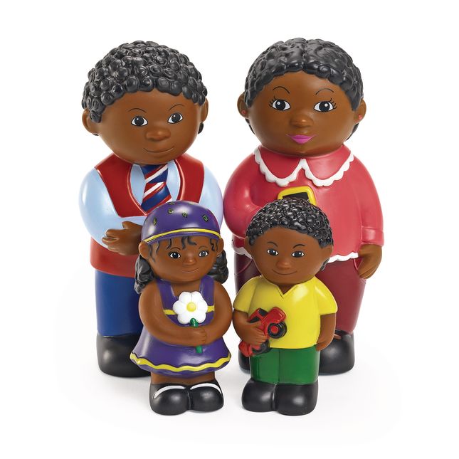 Excellerations® Our Soft Family Dolls - Set of All 4 Families