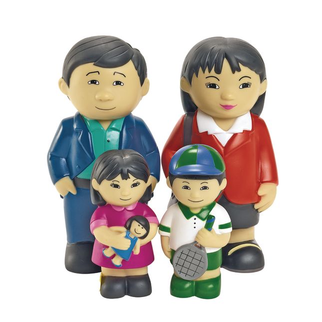 Excellerations® Our Soft Family Dolls - Set of All 4 Families