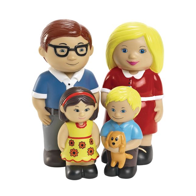 Excellerations® Our Soft Family Dolls - Set of All 4 Families