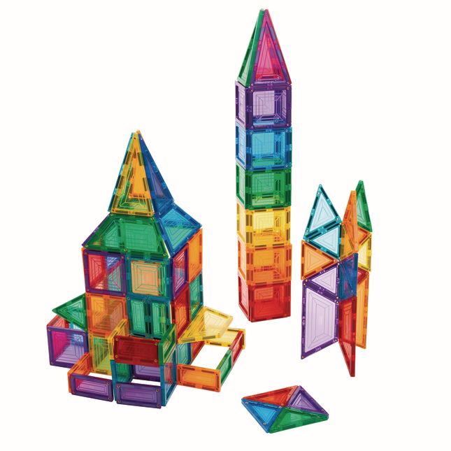 Excellerations® Building Brilliance® Magnetic Shapes - 100 Pieces_0