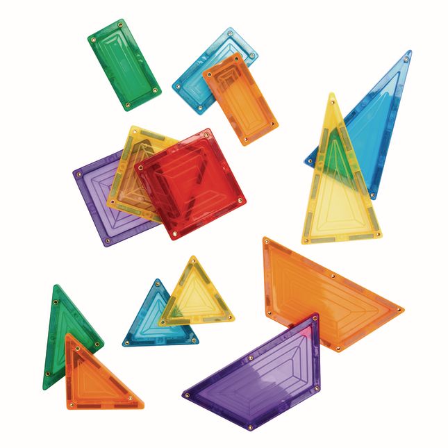 Excellerations® Building Brilliance® Magnetic Shapes - 100 Pieces