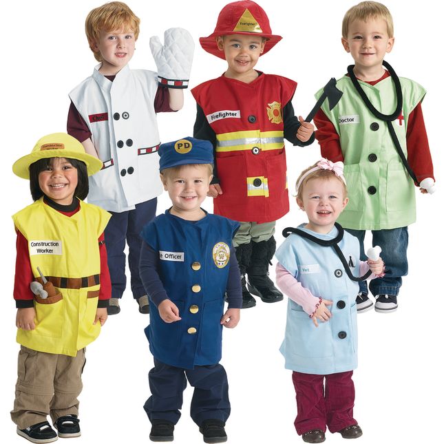 Excellerations® Career Toddler Costumes - Set Of 6