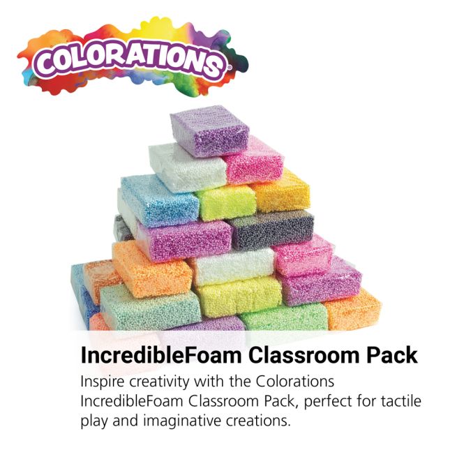 Colorations® IncredibleFoam® Dough Classroom Pack