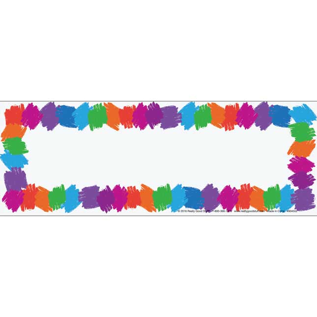 Preschool Chair Pocket Name Refill