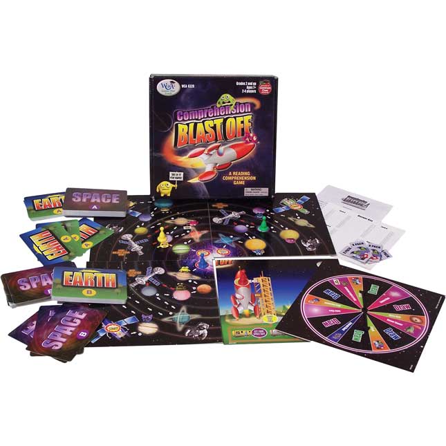 Comprehension Blast Off Game