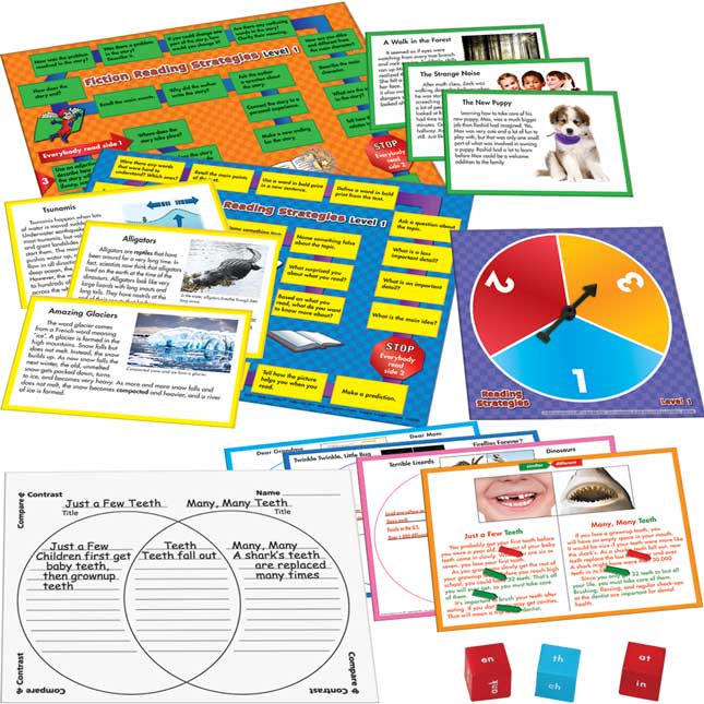 Literacy Center 4-Pack Grades 2-3, Set 3