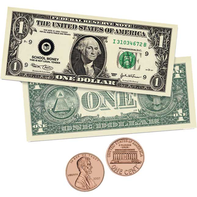 Big Double Sided Magnetic Money