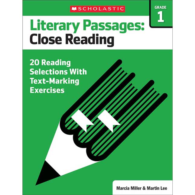 Literary Passages: Close Reading Book