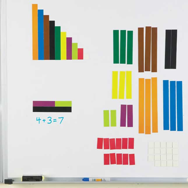 Magnetic Cuisenaire® Rods