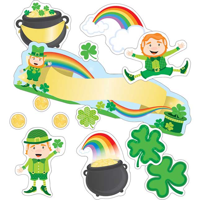 St. Patrick's Day Mini Bulletin Board Set