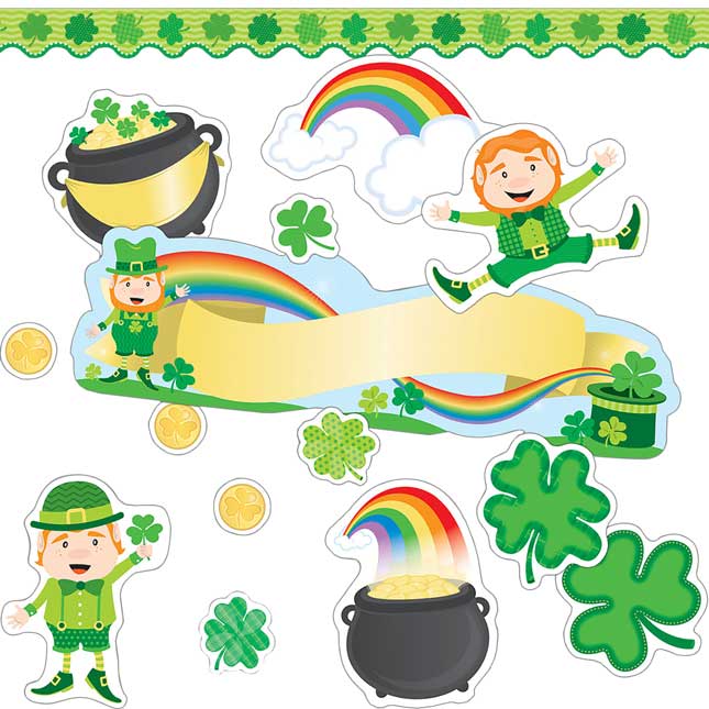 St. Patrick's Day Bulletin Board Kit