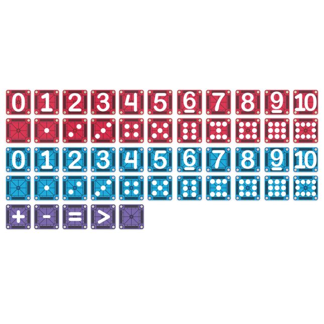 MAGNA-TILES® microMAGS Learn Numbers™ - 56pcs