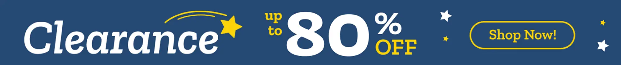Clearance up to 80% Off