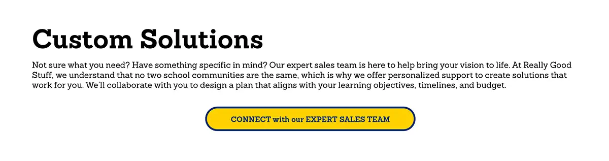 Custom Solutions