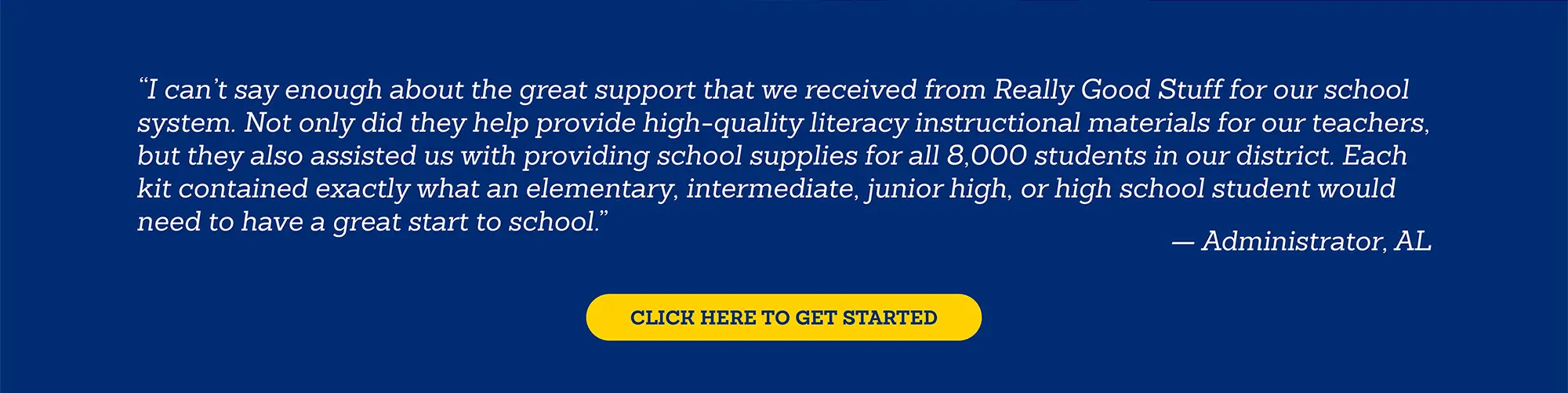Click Here to Get Started